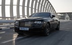 Rolls Royce Wraith Black Badge (Schwarz), 2019 Stundenmiete in Dubai