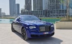 Rolls Royce Ghost Black Badge (Bleue), 2019 à louer à Dubai