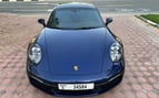 Porsche 911 Carrera (Azul Oscuro), 2022 para alquiler en Sharjah