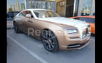 Rolls Royce Wraith (Oro), 2019 para alquiler en Abu-Dhabi