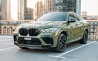 BMW X6 M Competition (verde), 2022 in affitto a Sharjah