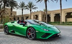 Lamborghini Evo Spyder (verde), 2021 in affitto a Sharjah