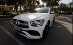 Mercedes GLC 200 (Pearl White), 2020 for rent in Abu-Dhabi