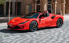 Ferrari F8 Tributo Spyder (rojo), 2022 para alquiler en Dubai