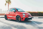 Fiat Abarth 595 (rojo), 2019 para alquiler en Dubai