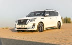 2021 Nissan Patrol Platinum (Blanco), 2021 para alquiler en Dubai