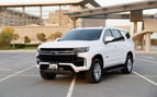 Chevrolet Tahoe (White), 2023 for rent in Abu-Dhabi