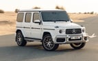 Mercedes G63 AMG (Blanco), 2022 para alquiler en Abu-Dhabi