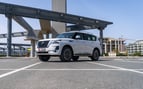 Nissan Patrol Platinum V6 (White), 2024 for rent in Abu-Dhabi