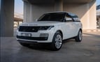 Range Rover Vogue (Bianca), 2020 in affitto a Abu Dhabi