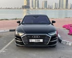 Audi A8 L60 TFSI (Черный), 2020 для аренды в Дубай 0