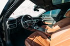 Audi A6 S-line (Negro), 2021 para alquiler en Abu-Dhabi 4