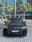 Audi A8 (Черный), 2022 для аренды в Дубай 0