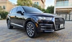 Audi Q7 (Negro), 2019 para alquiler en Dubai 0