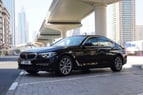 BMW 520I (Schwarz), 2019  zur Miete in Dubai 4