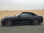 Ford Mustang Convertible (Черный), 2018 для аренды в Дубай 3