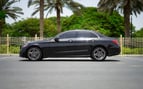 Mercedes C300 (Negro), 2020 para alquiler en Abu-Dhabi 2