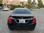 Mercedes C300 with C63 Black Edition Bodykit (Black), 2018 for rent in Dubai 6