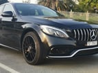 Mercedes C63 AMG specs (Black), 2018 for rent in Dubai 1