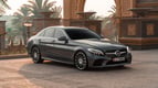 Mercedes C200 (Negro), 2022 para alquiler en Abu-Dhabi 1