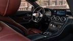 Mercedes C200 (Negro), 2022 para alquiler en Abu-Dhabi 5