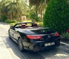 Mercedes S500 Cabriolet (Black), 2018 for rent in Dubai 3