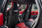 在迪拜 租 Range Rover Sport SVR (黑色), 2021 5