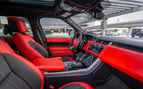 Range Rover Sport (Negro), 2021 para alquiler en Abu-Dhabi 5