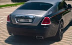 Rolls Royce Wraith Silver roof (Zwart), 2019 te huur in Dubai