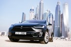 Tesla Model X (Noir), 2017 à louer à Dubai 0