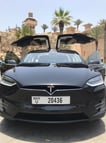 Tesla Model X (Schwarz), 2017  zur Miete in Dubai 2