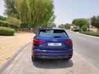 Audi Q3 (Blau), 2022  zur Miete in Dubai