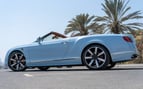 Bentley GT Convertible (Bleue), 2016 à louer à Dubai 0