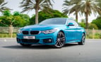 BMW 430i  cabrio (Blue), 2021 for rent in Sharjah 0