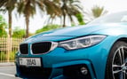 BMW 430i  cabrio (Синий), 2021 для аренды в Рас-эль-Хайме 2