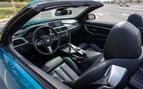 BMW 430i  cabrio (Azul), 2021 para alquiler en Abu-Dhabi 4