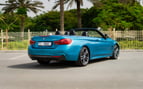 BMW 430i cabrio (Bleue), 2020 à louer à Dubai 2