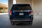 Chevrolet Tahoe (Blue), 2021 for rent in Abu-Dhabi 1