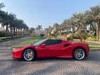 Ferrari F8 Spider (Красный), 2021 для аренды в Дубай 1