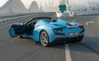 在迪拜 租 Ferrari F8 Tributo Spyder (蓝色), 2023 1
