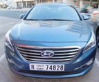 Hyundai Sonata (Bleue), 2015 à louer à Dubai 0