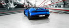 Lamborghini Huracan spyder (Azul), 2018 para alquiler en Dubai 1