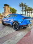 Lamborghini Urus (Azul), 2019 para alquiler en Dubai 1
