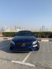 Mercedes C300 cabrio (Blau), 2019  zur Miete in Dubai 1
