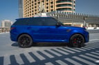 Range Rover Sport SVR (Синий), 2021 для аренды в Дубай 1