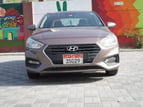 Hyundai Accent (Brown), 2018 for rent in Dubai 0
