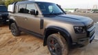 Range Rover Defender V6 X (Brun), 2021 à louer à Abu Dhabi 0