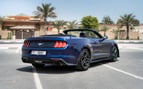 Ford Mustang cabrio (Blu Scuro), 2020 in affitto a Abu Dhabi 1
