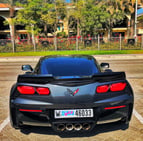 Corvette Grandsport (Gris Oscuro), 2019 para alquiler en Dubai 4