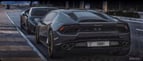 Lamborghini Huracan (Gris Oscuro), 2018 para alquiler en Ras Al Khaimah